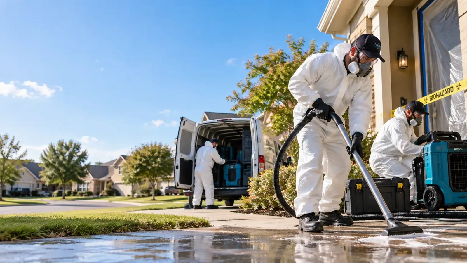 Biohazard Cleanup in Industry, IL